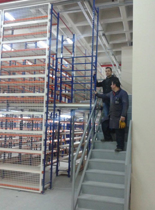 2 Katlı Hafif Rack Sistemi